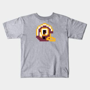 8 Bit Washington Redskins Helmet Kids T-Shirt